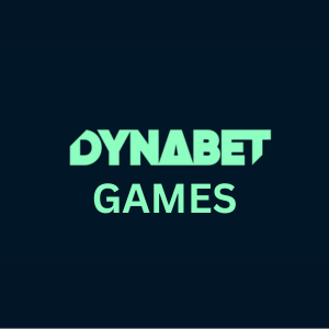Dynabet Games logo displayed on a dark background.