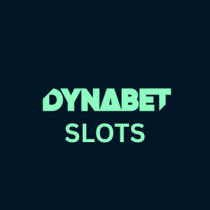 Dynabet featured slot games with large game thumbnails.