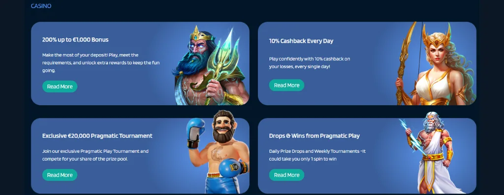 Image showing a 200% bonus up to €1,000.