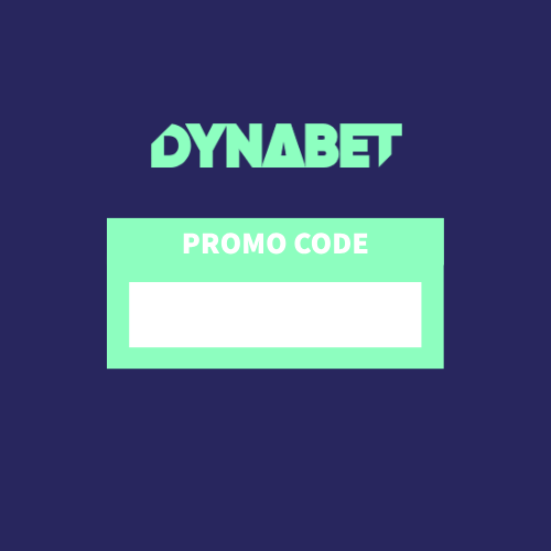 Promo code input box with DYNABET logo.