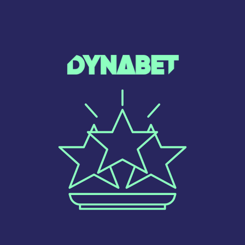 Promotional stars with the DYNABET logo.