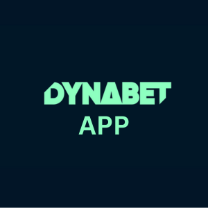 "DYNABET" app logo with the word "APP" below it.
